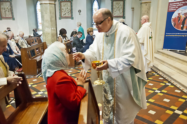 Bishop Patrick McKinney celebrated AoS Stella Maris Mass in Nottingham