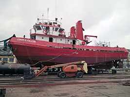 Stranded seafarers in Cape Town