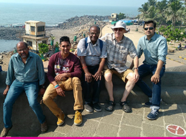 Reunited with Malaviya Seven crew