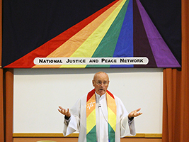 Fr Colum at NJPN Conference
