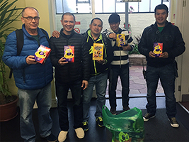 Easter eggs for seafarers