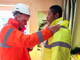 ‘Getting on’ with bereavement at sea