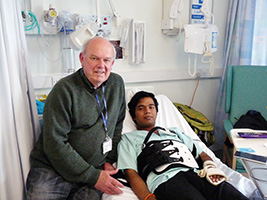 Seafarer badly injured