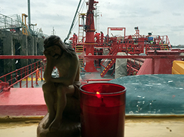 Grieving seafarers supported