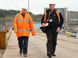 Pastoral support for supply ship crew