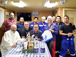 Sri Lankan seafarers supported