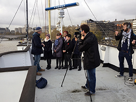 London pupils visit HQS Wellington