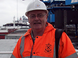 AoS supports crew after seafarer goes overboard
