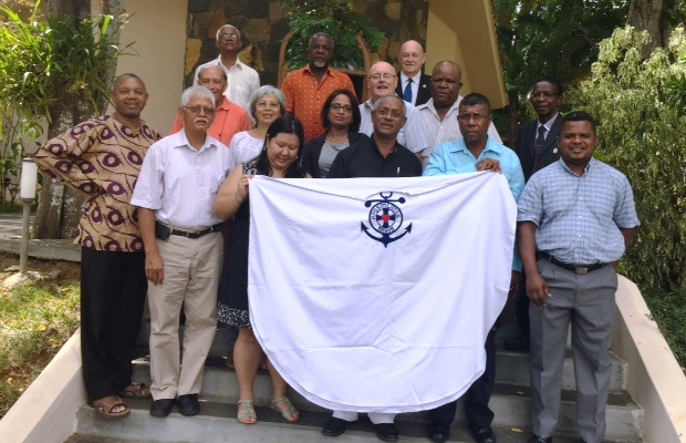 Delegates at the Apostleship of the Sea's East Africa, South Africa and Indian Ocean regional coordinators conference in Mauritius