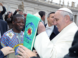 Pope hails work of AoS